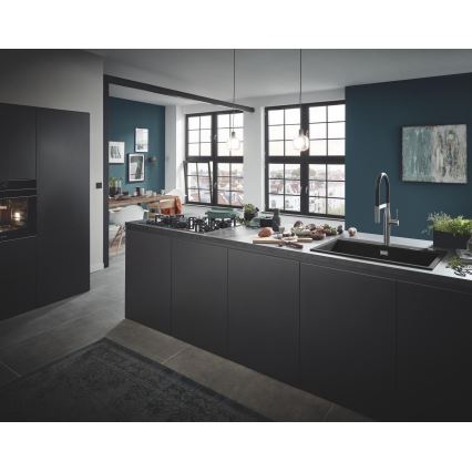 GROHE 31652AP0 - Σύνθετος νεροχύτης K700, 780 × 510 mm, μαύρος
