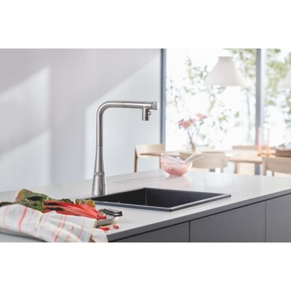 GROHE 31653AP0 - Νεροχύτης από σύνθετο υλικό K700U 457 × 406 mm μαύρος