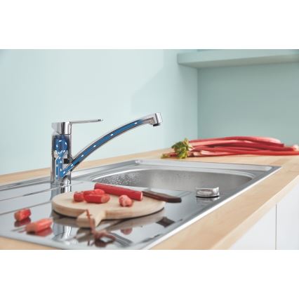 GROHE 31680000 - Μπαταρία νεροχύτη BAUECO γυαλιστερό χρώμιο