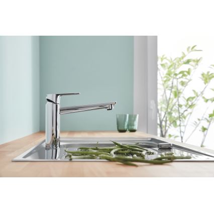 GROHE 31693000 - Μπαταρία κουζίνας BAUEDGE 193 mm γυαλιστερό χρώμιο
