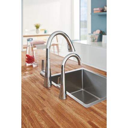 GROHE 31726SD0 - Νεροχύτης κουζίνας K700 550 × 450 mm από ανοξείδωτο ατσάλι