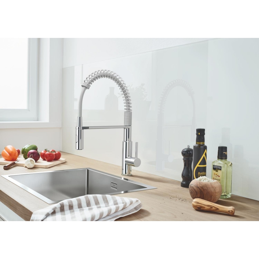 GROHE 31726SD0 - Νεροχύτης κουζίνας K700 550 × 450 mm από ανοξείδωτο ατσάλι