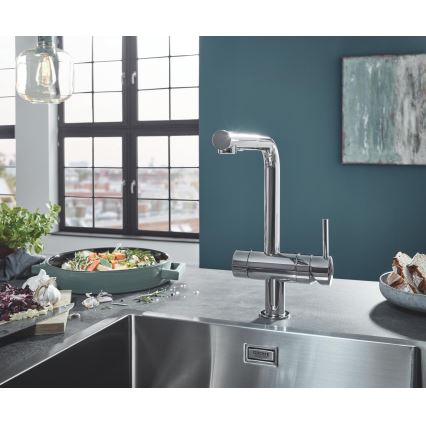 GROHE 31726SD0 - Νεροχύτης κουζίνας K700 550 × 450 mm από ανοξείδωτο ατσάλι