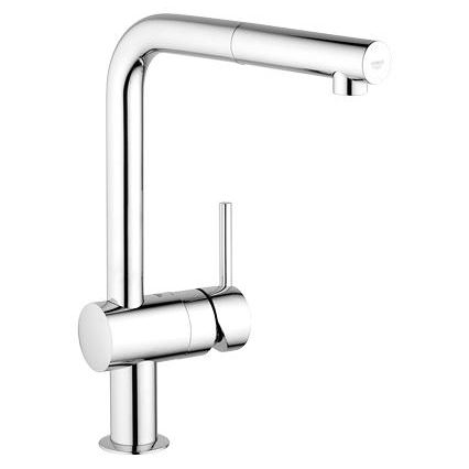 GROHE 32168000 - Μπαταρία νεροχύτη A γυαλιστερό χρώμιο