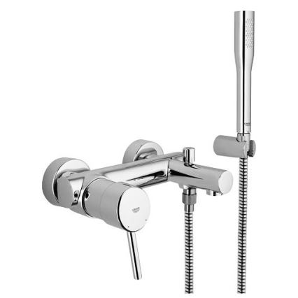 GROHE 32212001 - Σετ μπανιέρας με μπαταρία CONCETTO, γυαλιστερό χρώμιο