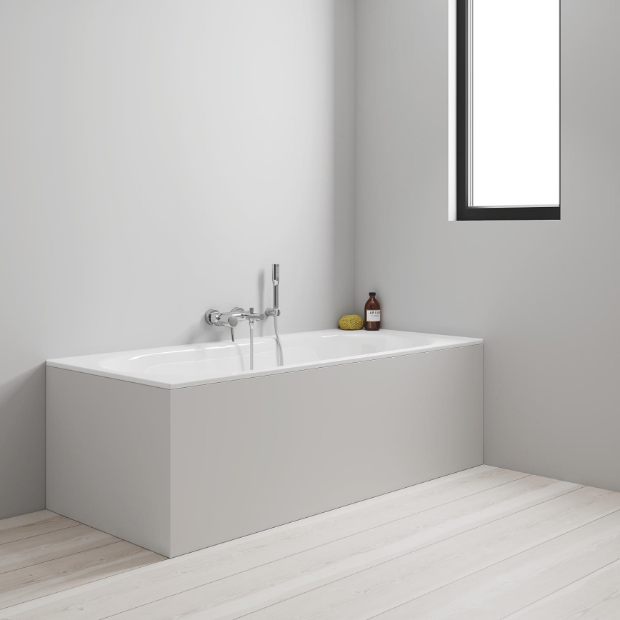 GROHE 32212001 - Σετ μπανιέρας με μπαταρία CONCETTO, γυαλιστερό χρώμιο