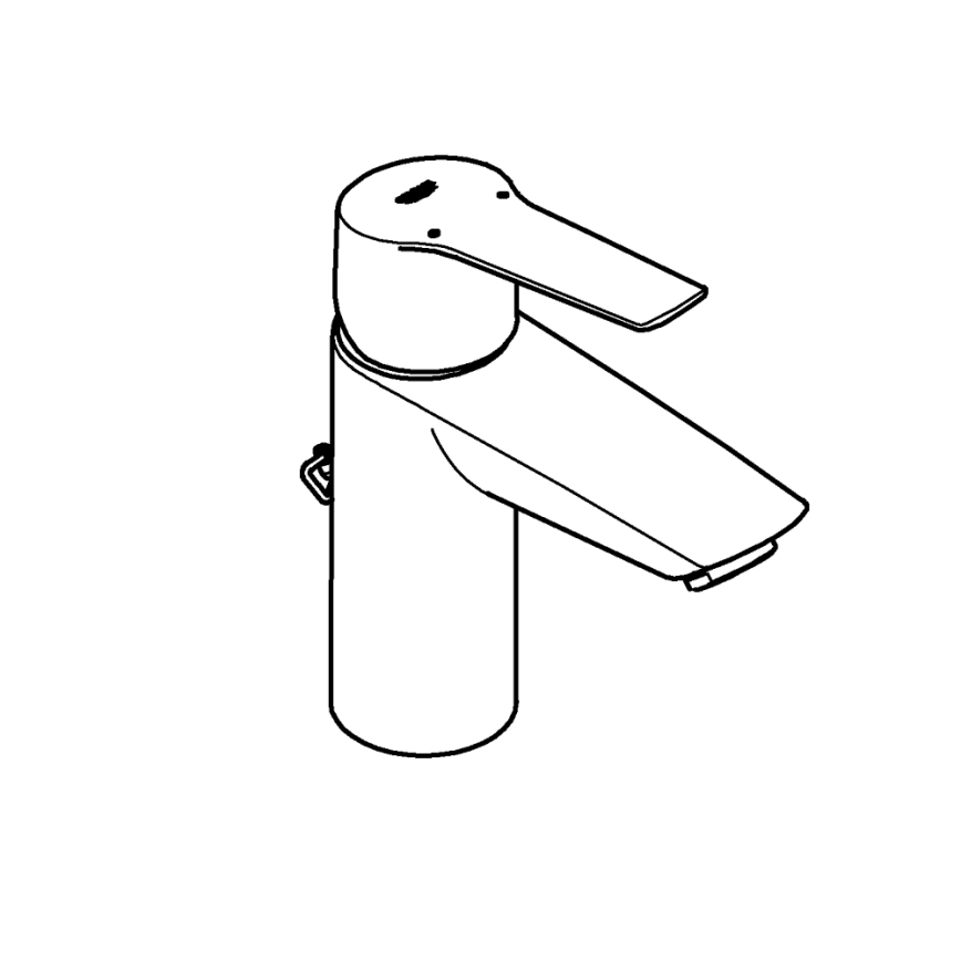 GROHE 32277002 - Μίκτης νιπτήρα START, μέγεθος S, γυαλιστερό χρώμιο