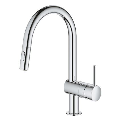 GROHE 32321002 - Μπαταρία νεροχύτη A, γυαλιστερό χρώμιο