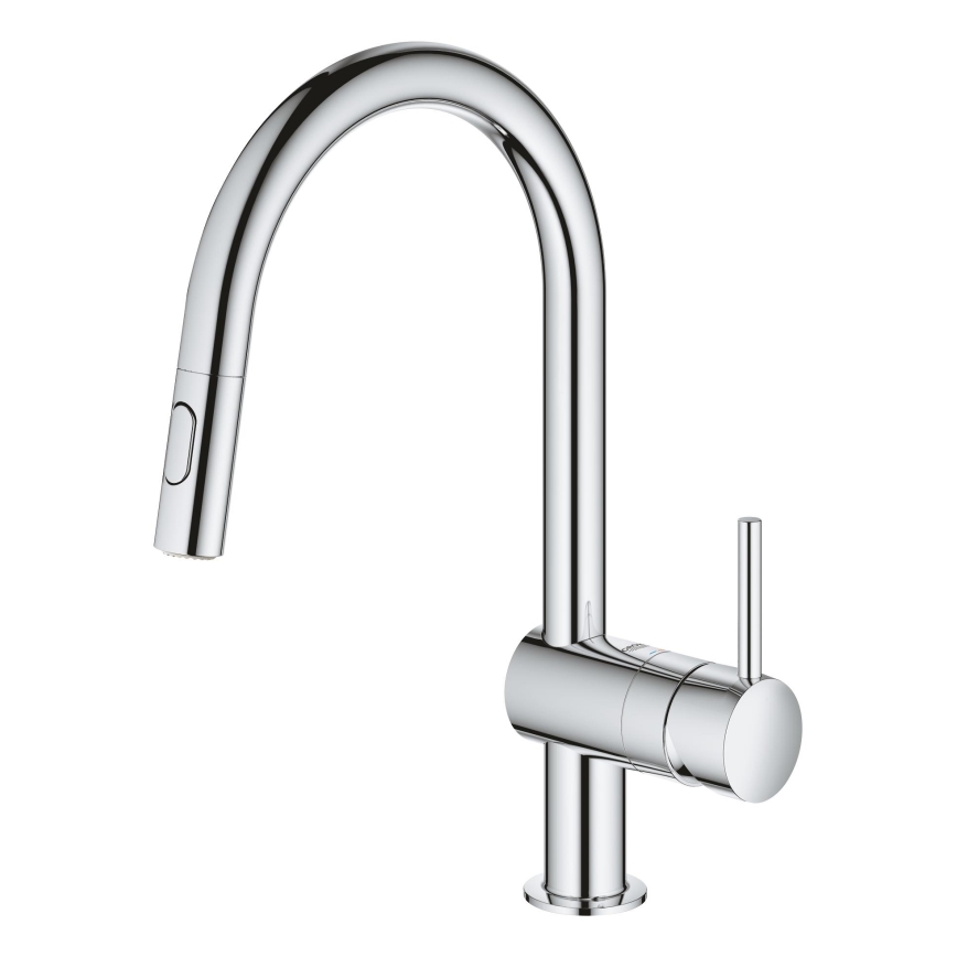GROHE 32321002 - Μπαταρία νεροχύτη A, γυαλιστερό χρώμιο