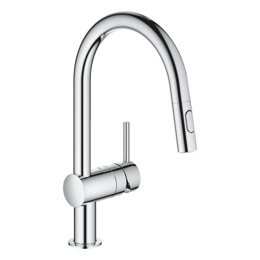 GROHE 32321002 - Μπαταρία νεροχύτη A, γυαλιστερό χρώμιο