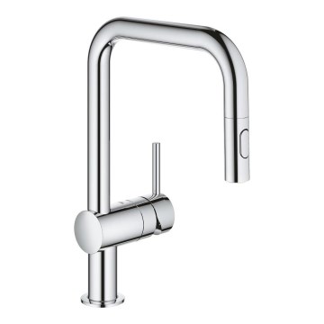 GROHE 32322002 - Μπαταρία νεροχύτη A γυαλιστερό χρώμιο