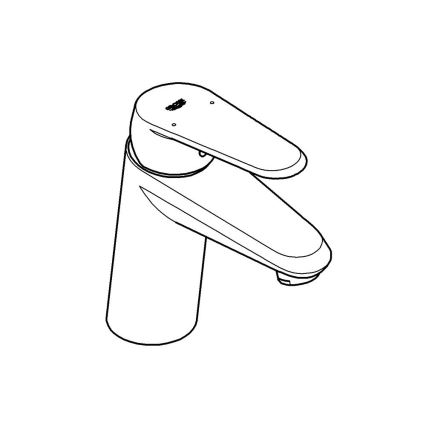 GROHE 3246920E - Μίκτης νιπτήρα EURODISC COSMOPOLITAN, μέγεθος S, χρώμιο