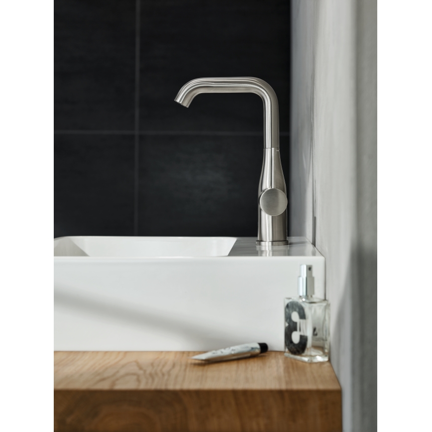 GROHE 32628DC1 - Μπαταρία νιπτήρα ESSENCE, μέγεθος L, από ανοξείδωτο ατσάλι
