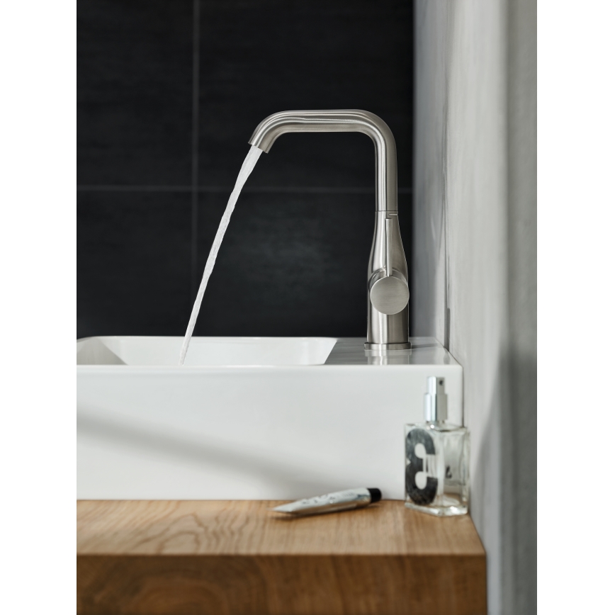 GROHE 32628DC1 - Μπαταρία νιπτήρα ESSENCE, μέγεθος L, από ανοξείδωτο ατσάλι