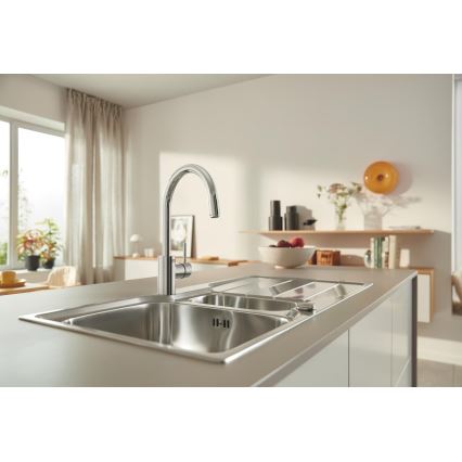 GROHE 32663003 - Μπαταρία νεροχύτη CONCETTO 360 mm γυαλιστερό χρώμιο