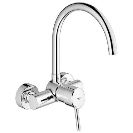 GROHE 32667001 - Μπαταρία νεροχύτη CONCETTO 280 mm γυαλιστερό χρώμιο