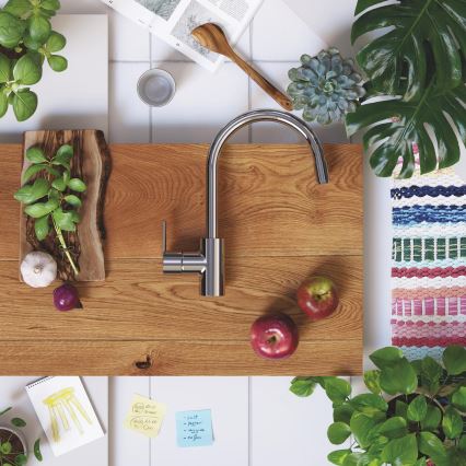 GROHE 32671002 - Μπαταρία κουζίνας FEEL σε γυαλιστερό χρώμιο