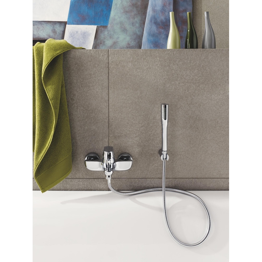 GROHE 32832000 - Σετ μπανιέρας με μπαταρία EUROSMART COSMOPOLITAN γυαλιστερό χρώμιο