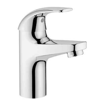 GROHE 32848000 - Μπαταρία νιπτήρα BAUCURVE γυαλιστερό χρώμιο