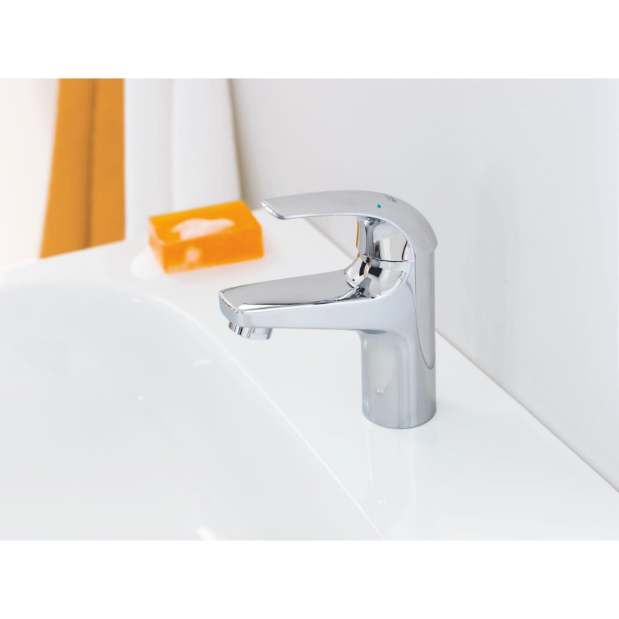 GROHE 32848000 - Μπαταρία νιπτήρα BAUCURVE γυαλιστερό χρώμιο