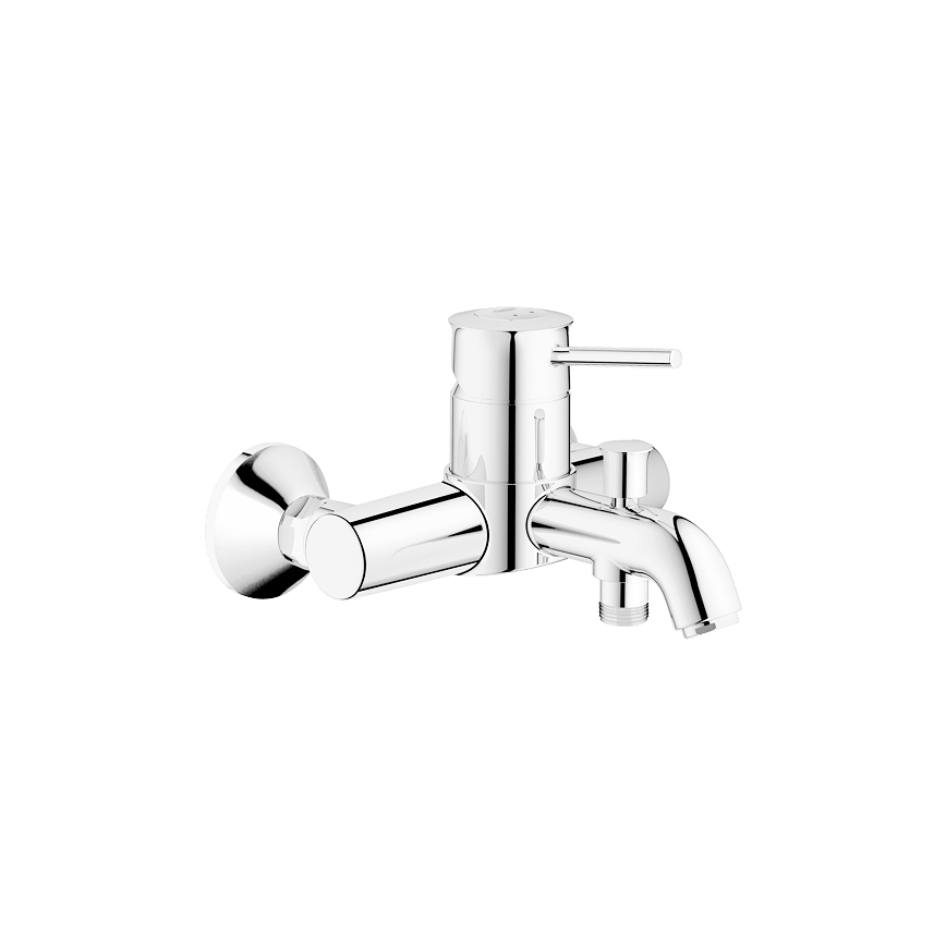GROHE 32865000 - Μπαταρία μπανιέρας BAUCLASSIC DN 15, γυαλιστερό χρώμιο