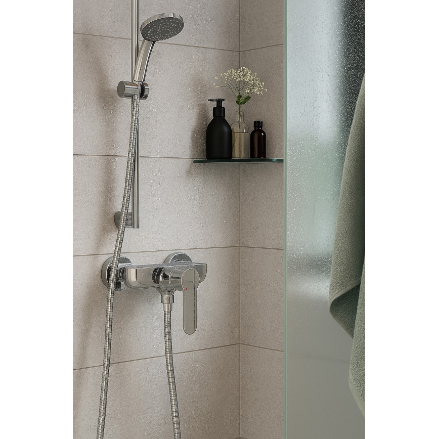 GROHE 32888000 - Μπαταρία ντους GET DN 15 γυαλιστερό χρώμιο