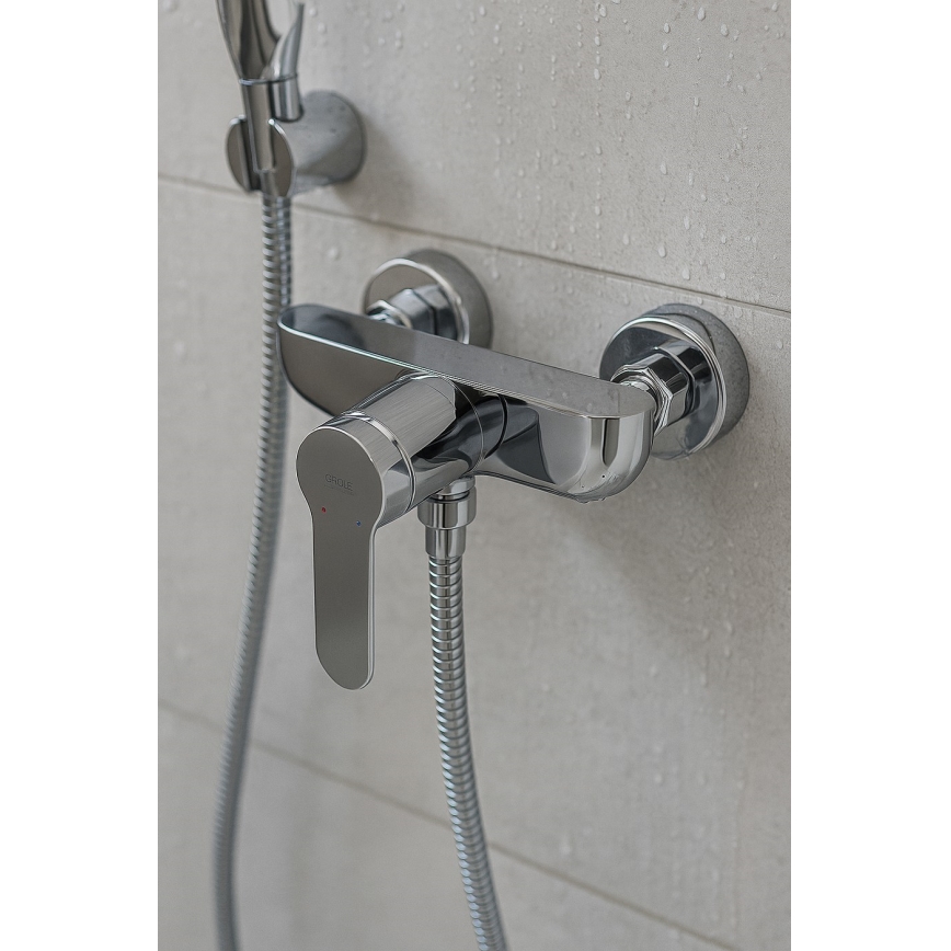 GROHE 32888000 - Μπαταρία ντους GET DN 15 γυαλιστερό χρώμιο