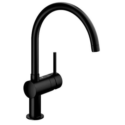 GROHE 32917KS0 - Μπαταρία για νεροχύτη A, DN 15, μαύρη