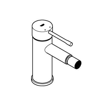 GROHE 32934001 - Μπαταρία μπιντέ ESSENCE DN 15, γυαλιστερό χρώμιο