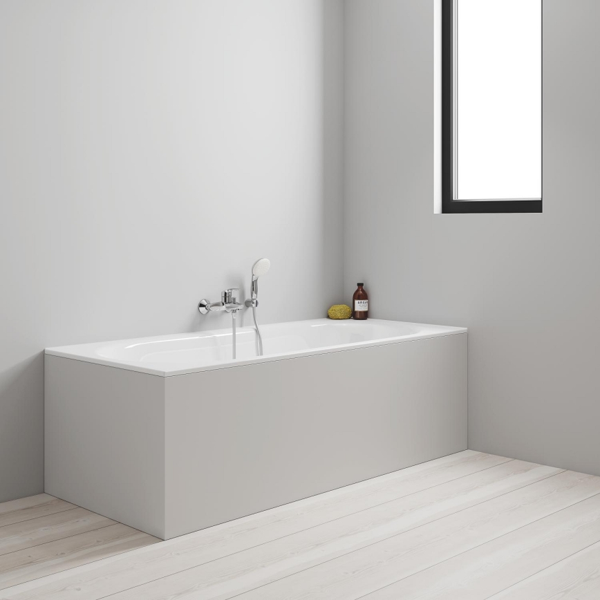 GROHE 33300002 - Μπαταρία μπανιέρας EUROSMART DN 15, γυαλιστερό χρώμιο