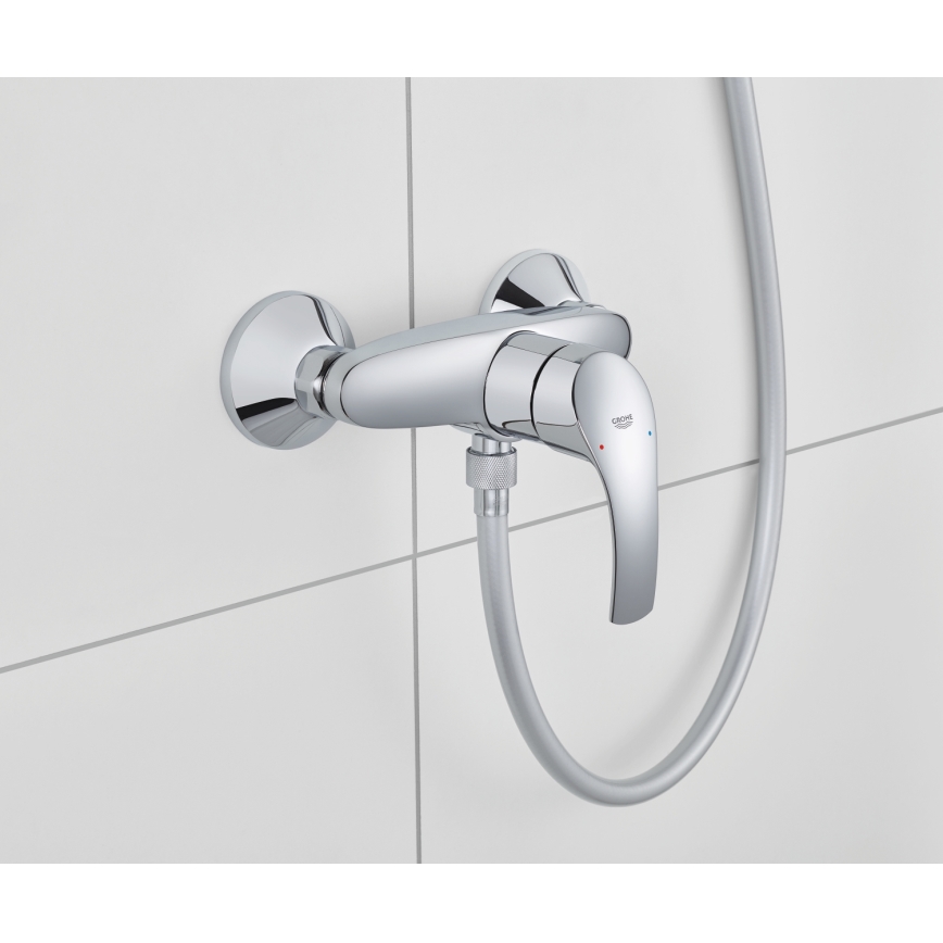 GROHE 33555002 - Μίκτης ντους EUROSMART DN 15 σε γυαλιστερό χρώμιο