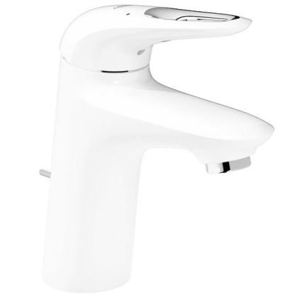 GROHE 33558LS3 - Μπαταρία νιπτήρα EUROSTYLE, μέγεθος S, λευκή