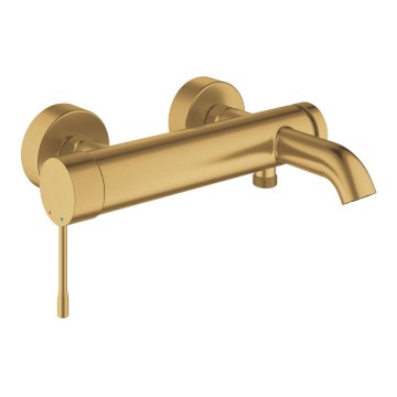 GROHE 33624GN1 - Μπαταρία μπανιέρας ESSENCE 193 mm σε σατινέ χρυσό