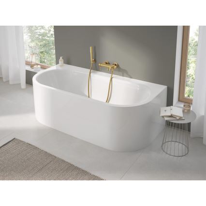GROHE 33624GN1 - Μπαταρία μπανιέρας ESSENCE 193 mm σε σατινέ χρυσό