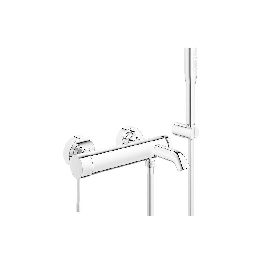 GROHE 33628001 - Σετ μπανιέρας με μπαταρία ESSENCE DN 15 σε γυαλιστερό χρώμιο