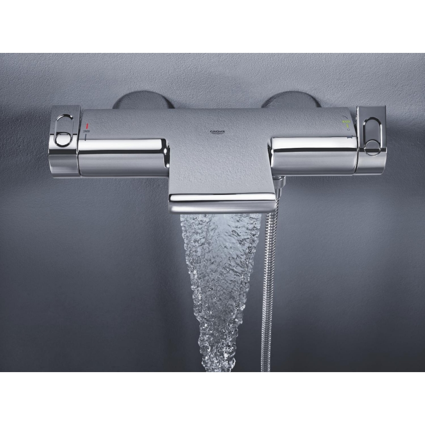 GROHE 34174001 - Θερμοστατικός μίκτης μπανιέρας GROHTHERM 2000 172 mm, γυαλιστερό χρώμιο