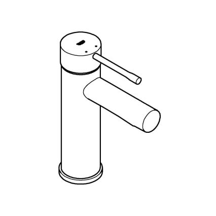 GROHE 34294001 - Μπαταρία νιπτήρα ESSENCE DN 15, γυαλιστερό χρώμιο