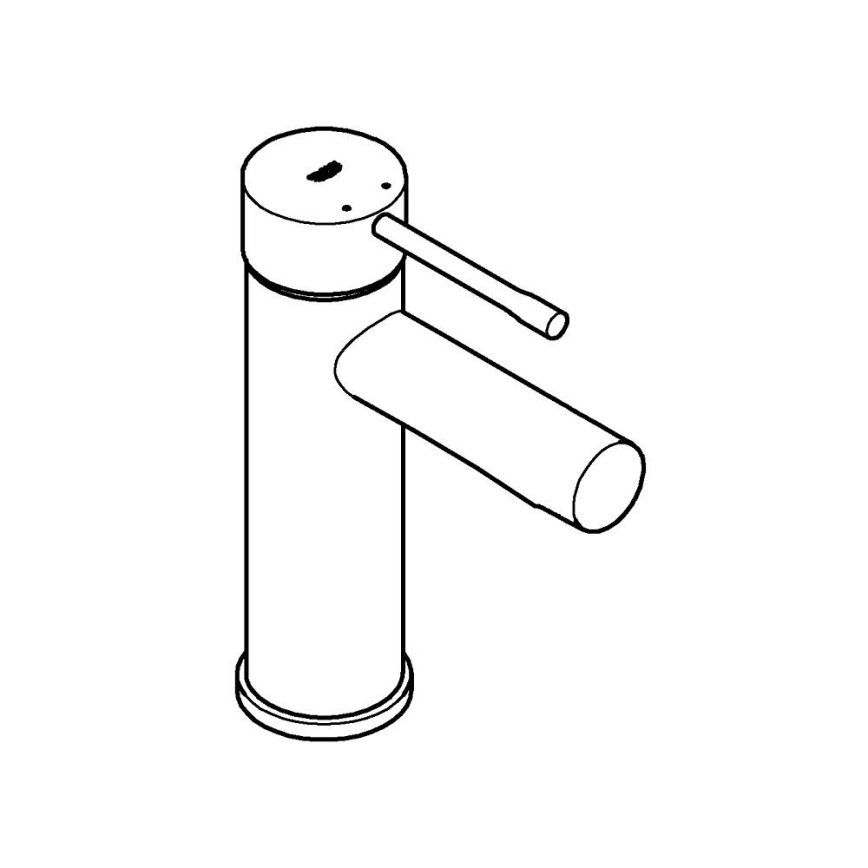 GROHE 34294001 - Μπαταρία νιπτήρα ESSENCE DN 15, γυαλιστερό χρώμιο