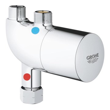 GROHE 34487000 - Θερμοστατική προστασία από εγκαύματα GROHTHERM MICRO, χρώμιο