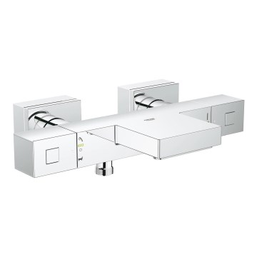 GROHE 34497000 - Θερμοστατική μίξερ για μπανιέρα GROHTHERM CUBE DN 15, γυαλιστερό χρώμιο