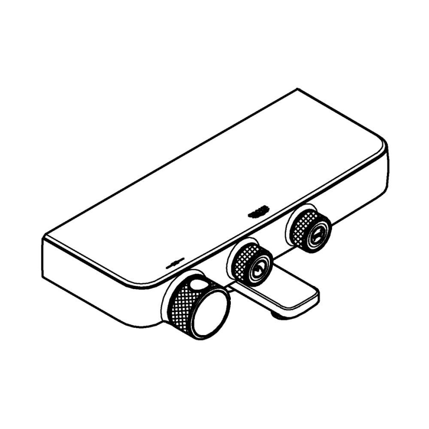 GROHE 34718000 - Θερμοστατική μπαταρία μπανιέρας GROHTHERM SMARTCONTROL 12” χρώμιο