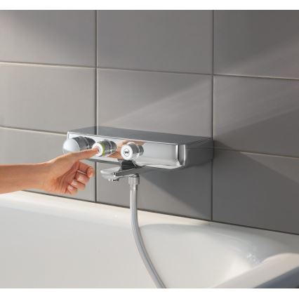 GROHE 34718000 - Θερμοστατική μπαταρία μπανιέρας GROHTHERM SMARTCONTROL 12” χρώμιο