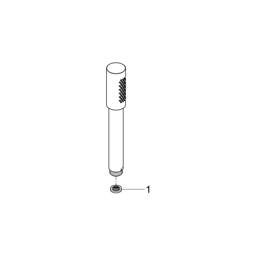 GROHE 34732000 - Σετ ντους GROHTHERM RAINSHOWER COSMOPOLITAN 210 286 mm χρωμέ