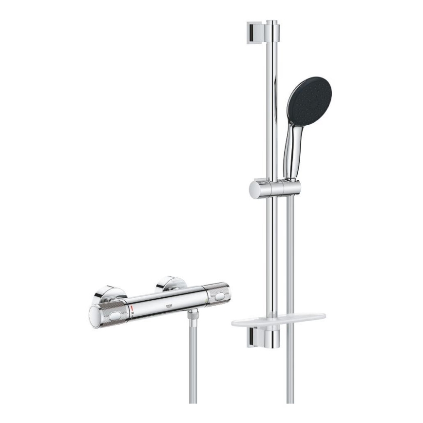GROHE 34791001 - Θερμοστατικό σετ ντους PRECISION FEEL 600 mm χρωμέ