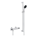GROHE 34805001 - Σετ ντους με θερμοστατική μπαταρία PRECISION FLOW DN 15 γυαλισμένο χρώμιο