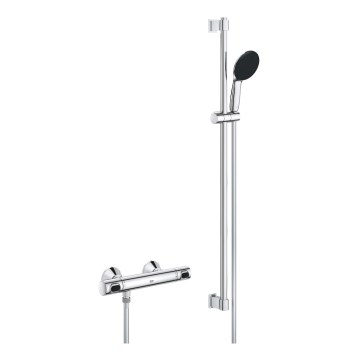 GROHE 34805001 - Σετ ντους με θερμοστατική μπαταρία PRECISION FLOW DN 15 γυαλισμένο χρώμιο