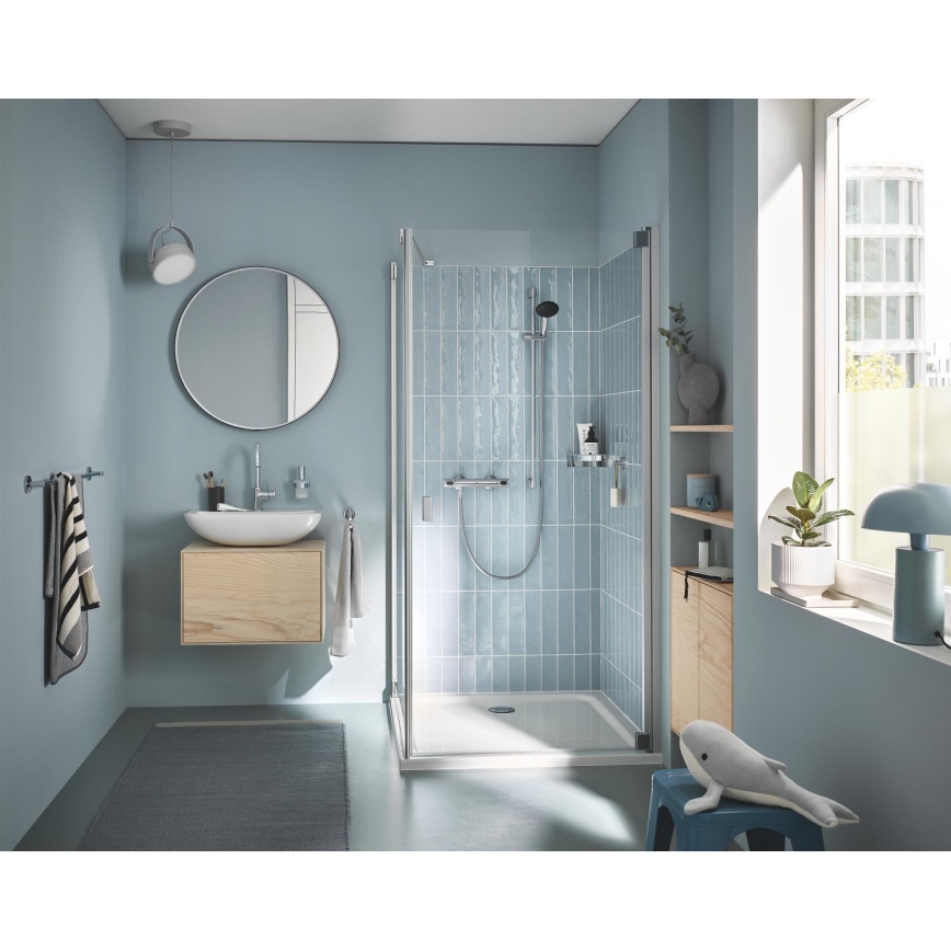 GROHE 34805001 - Σετ ντους με θερμοστατική μπαταρία PRECISION FLOW DN 15 γυαλισμένο χρώμιο