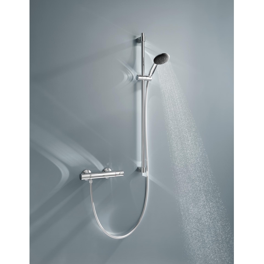 GROHE 34854001 - Σετ ντους με θερμοστατική μπαταρία PRECISION START 900 mm γυαλιστερό χρώμιο