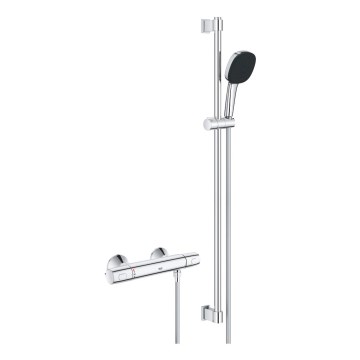 GROHE 34855003 - Σετ ντους με θερμοστατική μπαταρία PRECISION TREND, 150 mm, γυαλιστερό χρώμιο