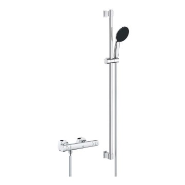 GROHE 34857000 - Σετ ντους με θερμοστατική μπαταρία PRECISION GET 12” γυαλιστερό χρώμιο